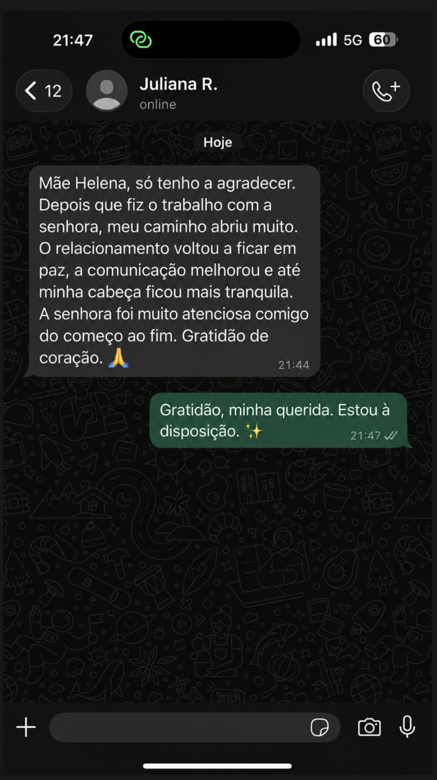 Depoimento de cliente atendida 3